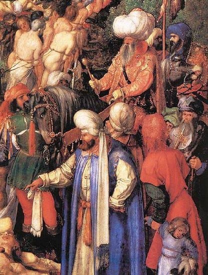 Albrecht Durer The Martyrdom of the Ten Thousand France oil painting art